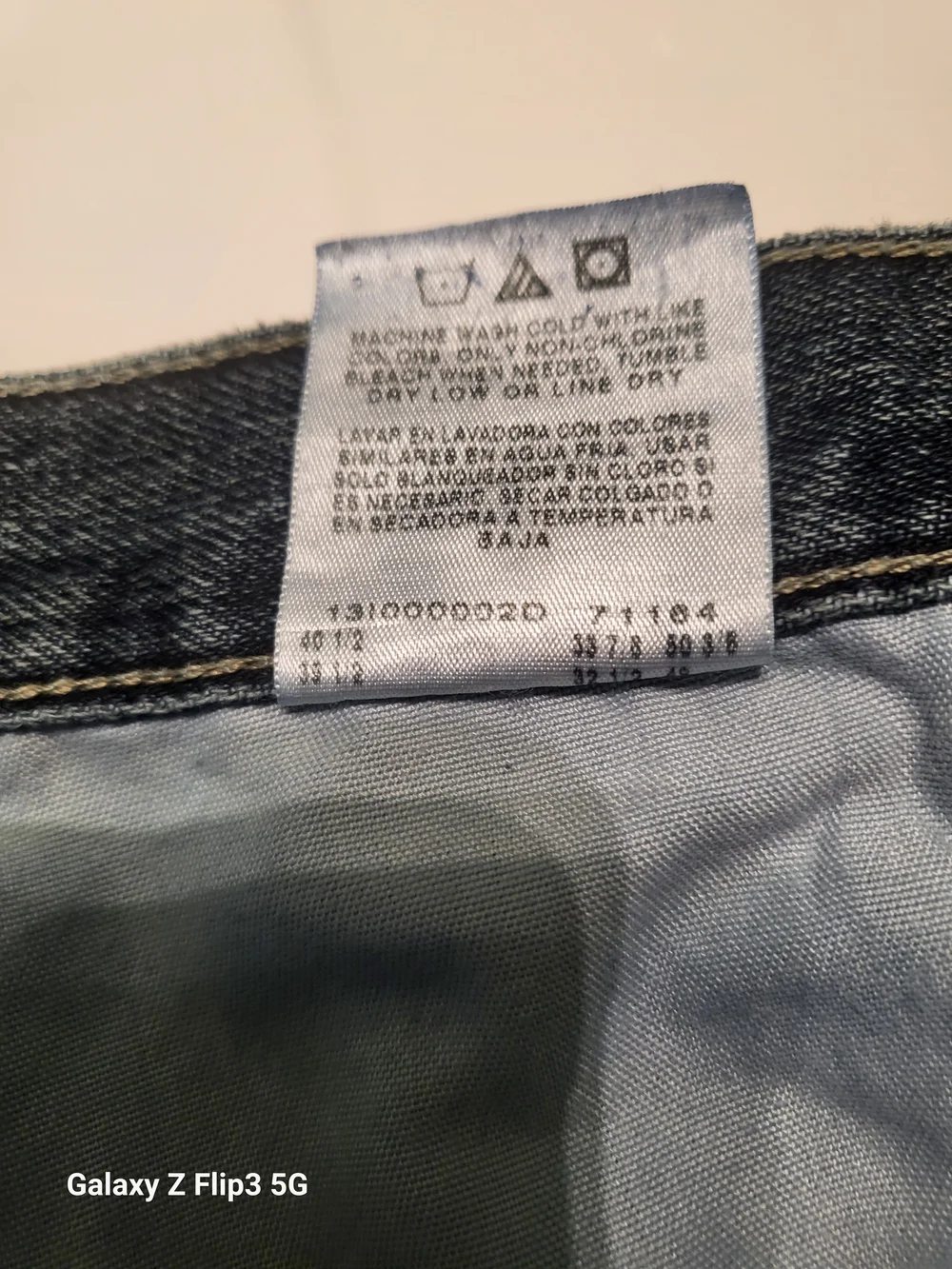 Lee Men's Relaxed Carpenter Jeans in Blue Pre-owned 38/32
